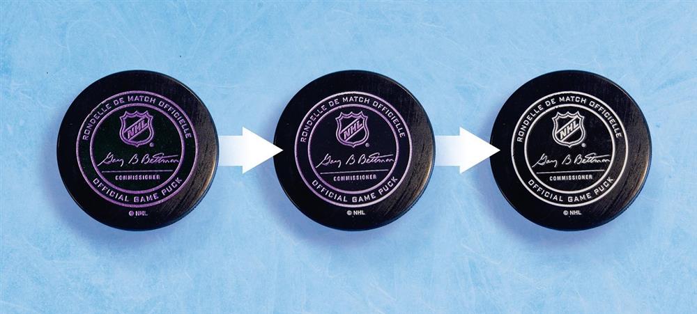 Color Changing Hockey Puck